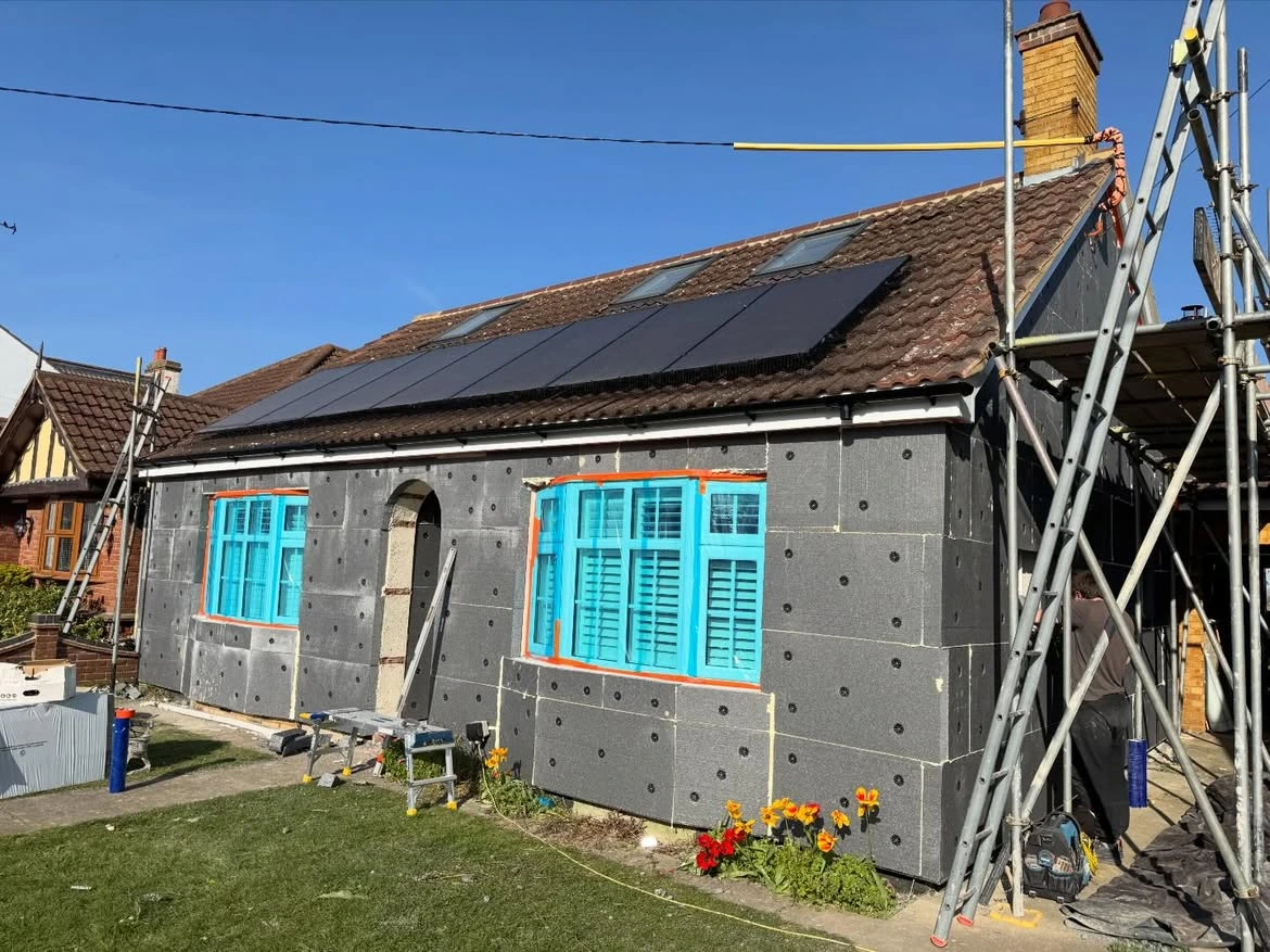 External wall insulation finish — The Rendering Company Essex